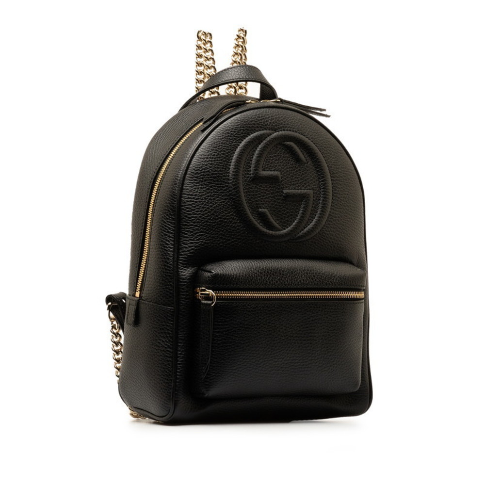 Gucci Soho Backpack Leather Backpack 536192 in Excellent condition - Picture 2 of 10